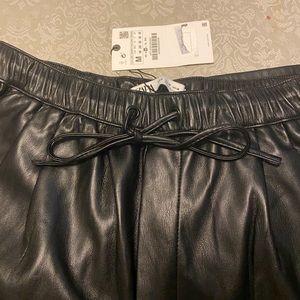 Faux Leather Pants